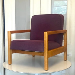 George Nelson Cube Arm Chair for Herman Miller 1950s Mid Century Modern