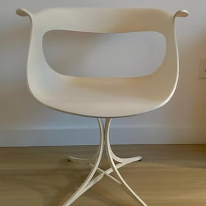1960s Erwin Estelle Laverne Lotus Arm Chair Mid-Century Modern International knoll eames