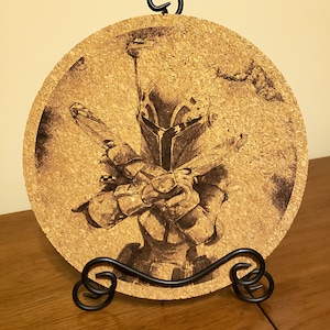 Sabine Wren - Star Wars - Laser Etched Cork