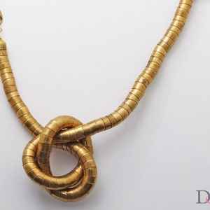 golden chunky chain necklace, golden cup chunky jewelry