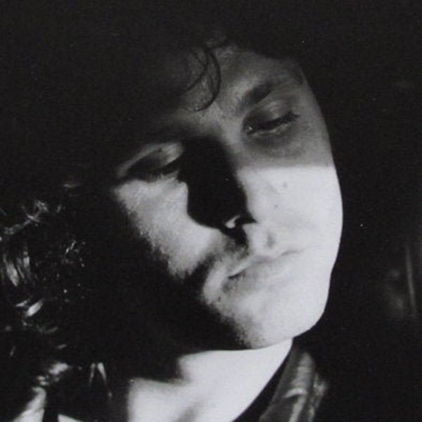 Jim Morrison Photograph         Black & White Silver Gelatin Print