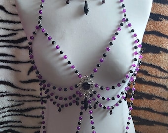 Body chain Purple Mistress