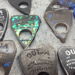 Quija resin blanks, B goods, Wicca