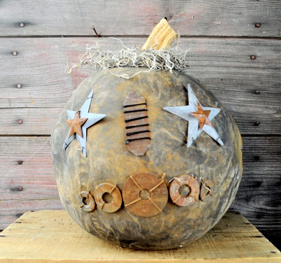 Prim One-of-a-kind Black Jack-O-Lantern