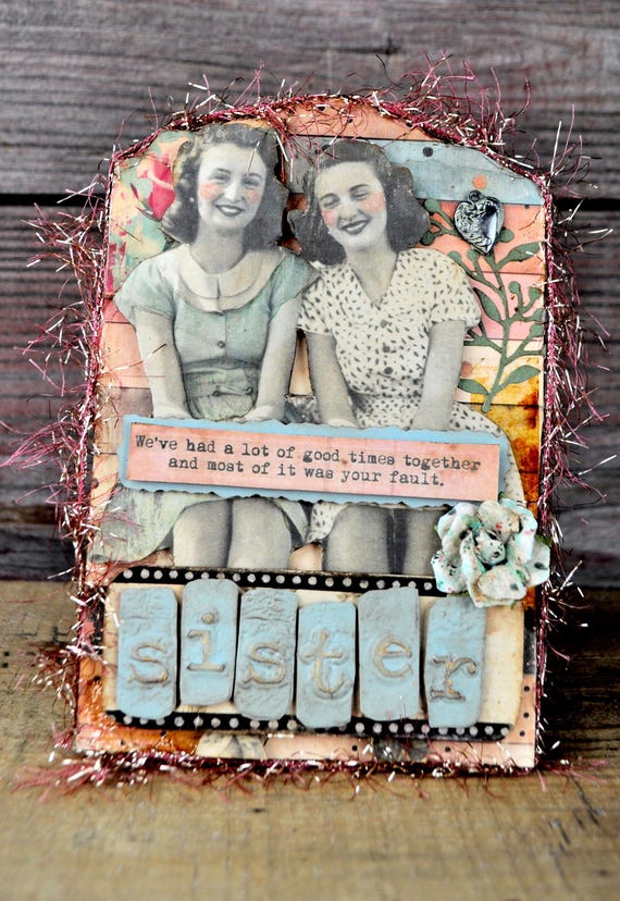 NEW! OOAK Sister Panel