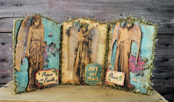 NEW! LE Tri-Fold Christmas/Winter Collage