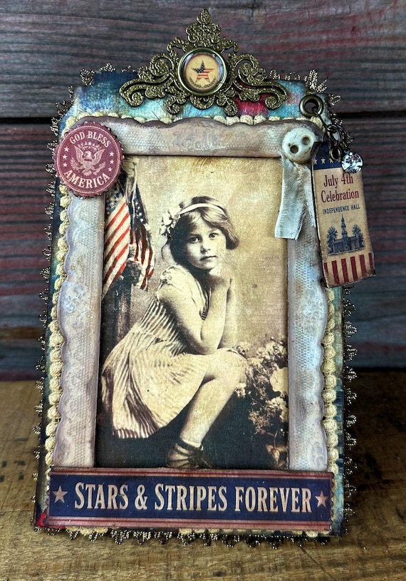 NEW! OOAK Independence Day Panel