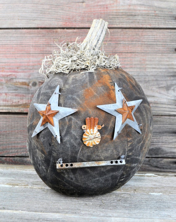 Prim One-of-a-kind Black Jack-O-Lantern