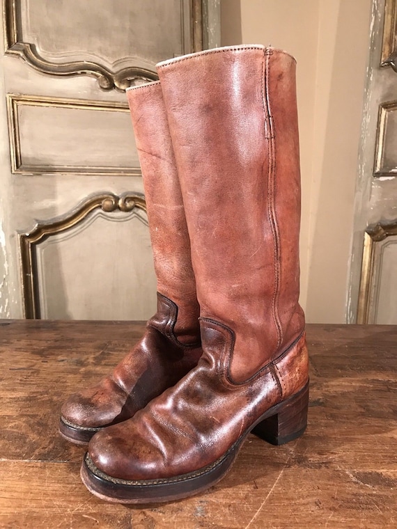 frye women's campus boots