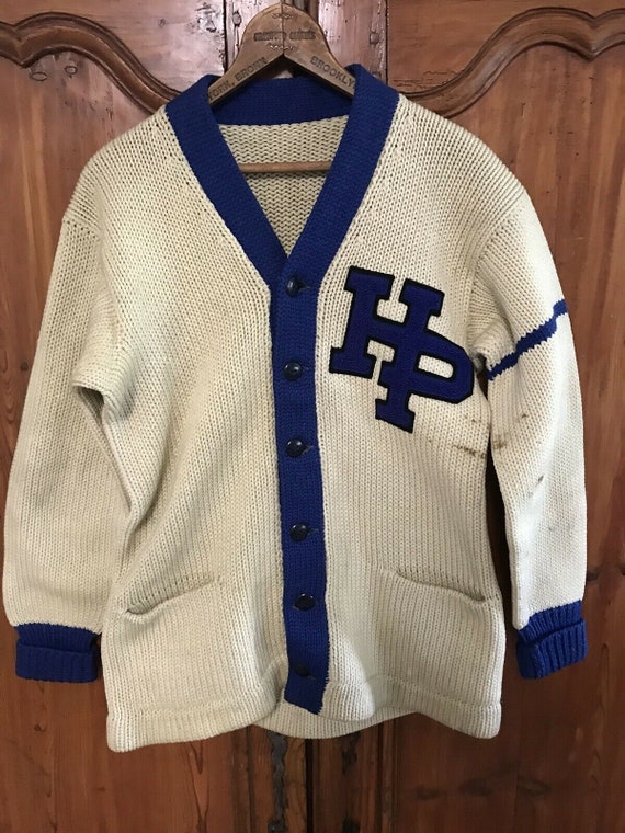 college cardigan