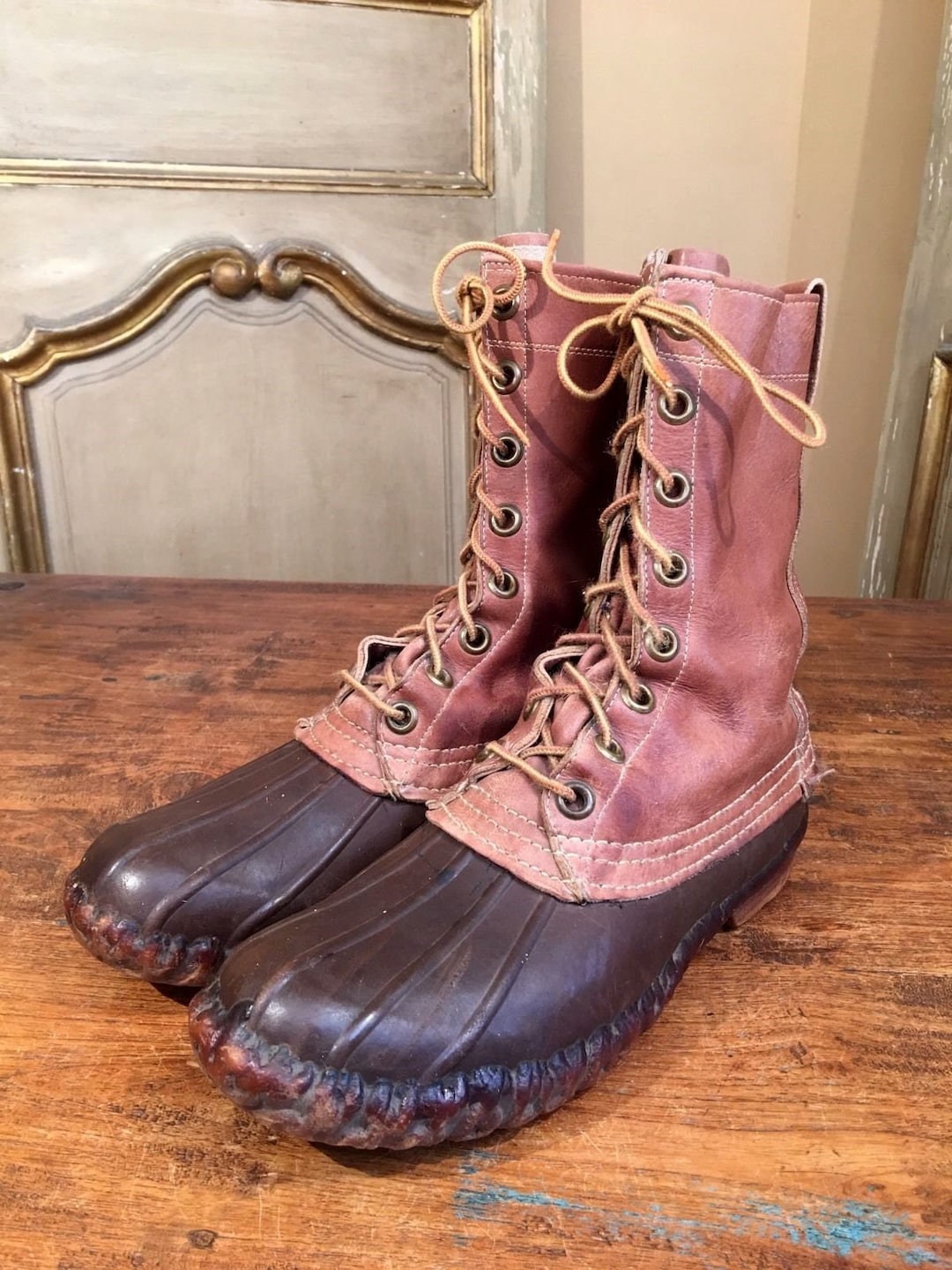 Vintage L.L Bean Maine Hunting Boots Mens Size 6 Rare 60's Etsy