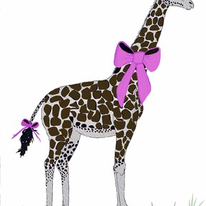 Giraffe, nursery art, wall art, children, art for kids, nursery, playroom, original art, prints, kids, vertical, unframed