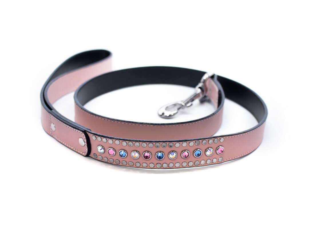 Add a Matching Woof Wear Dog Leash, Leather Dog Leashes, Bling Dog