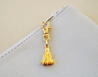 gold bag charm