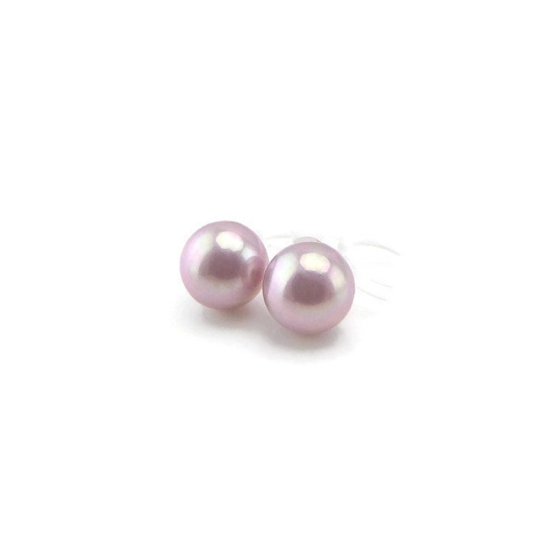 Invisible Clip On 6mm Simulated Shell Pearl Clip On Earrings Etsy