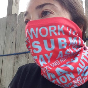 They Live Obey neck Gaiter Covid Mask image 3