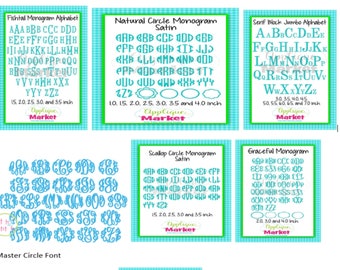 Additional Fonts and Thread Colors for Personalized Items