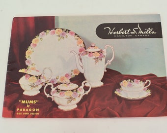 Herbert S Mills Vintage Catalog, 1950's China Patterns