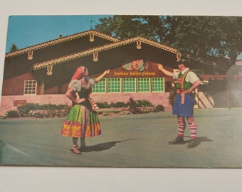 Italian Swiss Colony Post Card, Vintage, Unused