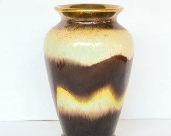 West German Art Pottery Vase, Vintage SCHEURICH, Made in West Germany