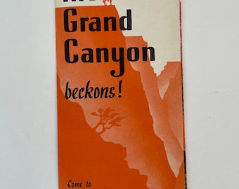 Grand Canyon Brochure, Vintage