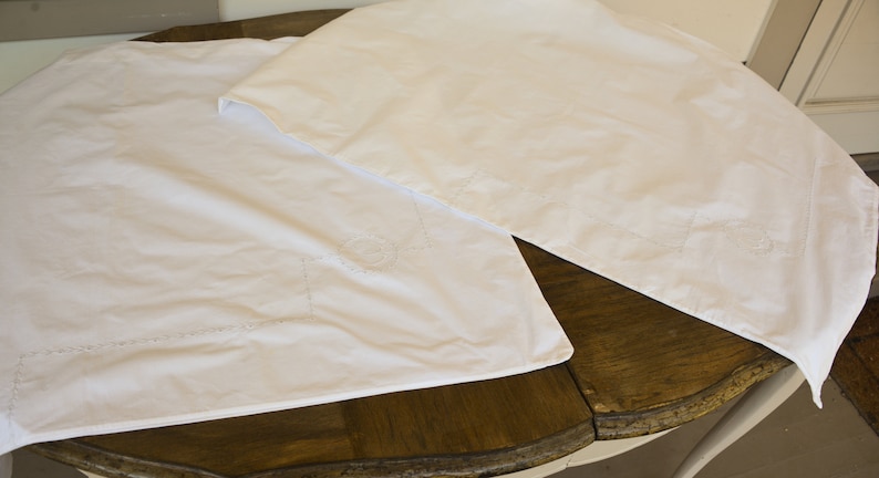 Two Extra Large Pillow Shams Vintage German Pillow Shams Etsy