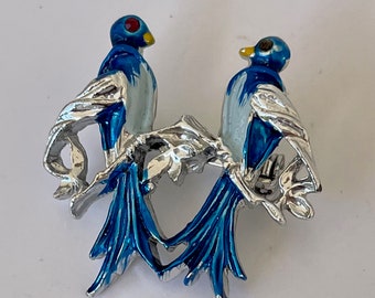 Bluebird Brooch, Vintage, Bluebird Jewelry