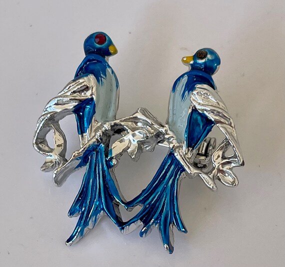 Bluebird Brooch, Vintage, Bluebird Jewelry Gem