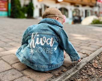 Personalized Kids Jean Jackets With Names