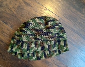 Camo & Leopard Print Beanie - Etsy display picture 1