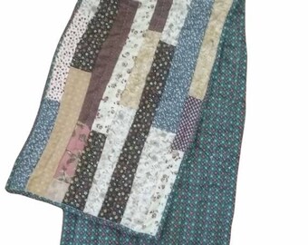 Hand Quilted Table Runner Measuring 56"x13"