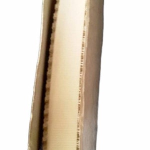 Cream Color Vintage 3/8&quot; Wide Ribbon, Vintage Trim, Polyester Ribbon, Cardboard Spool Included, Polyester Trim, USA Made, 100 Yards