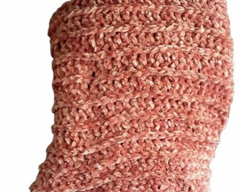 Velvet Crochet Afghan, Made to Order Crochet Afghan, Crochet Winter Blanket, Velvet Blanket