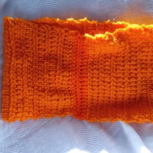 Orange Infinity Scarf