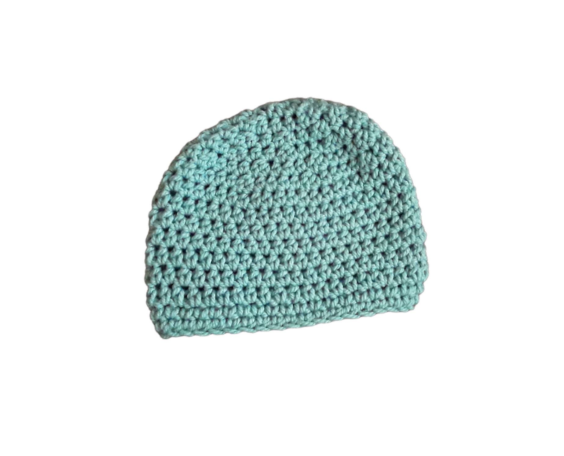 100% Cashmere Seafoam Green Knit Beanie Seafoam Green Beanie - Etsy main image 2