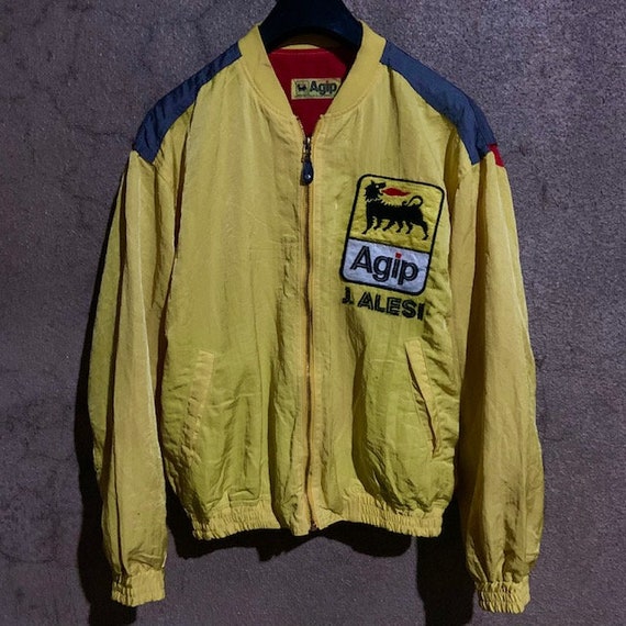 Vintage F1 Agip Formula 1 alesi stadium snow beach