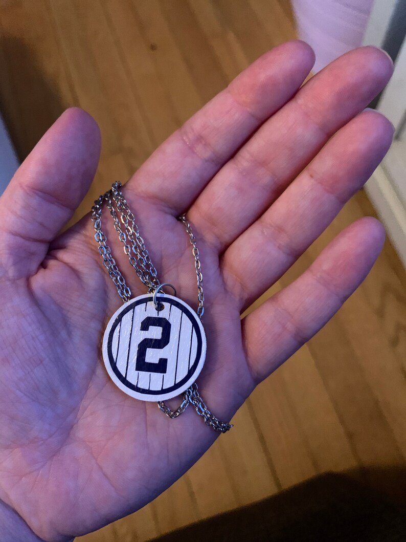 New York Yankees Retired Players Numbers Necklace Your ...