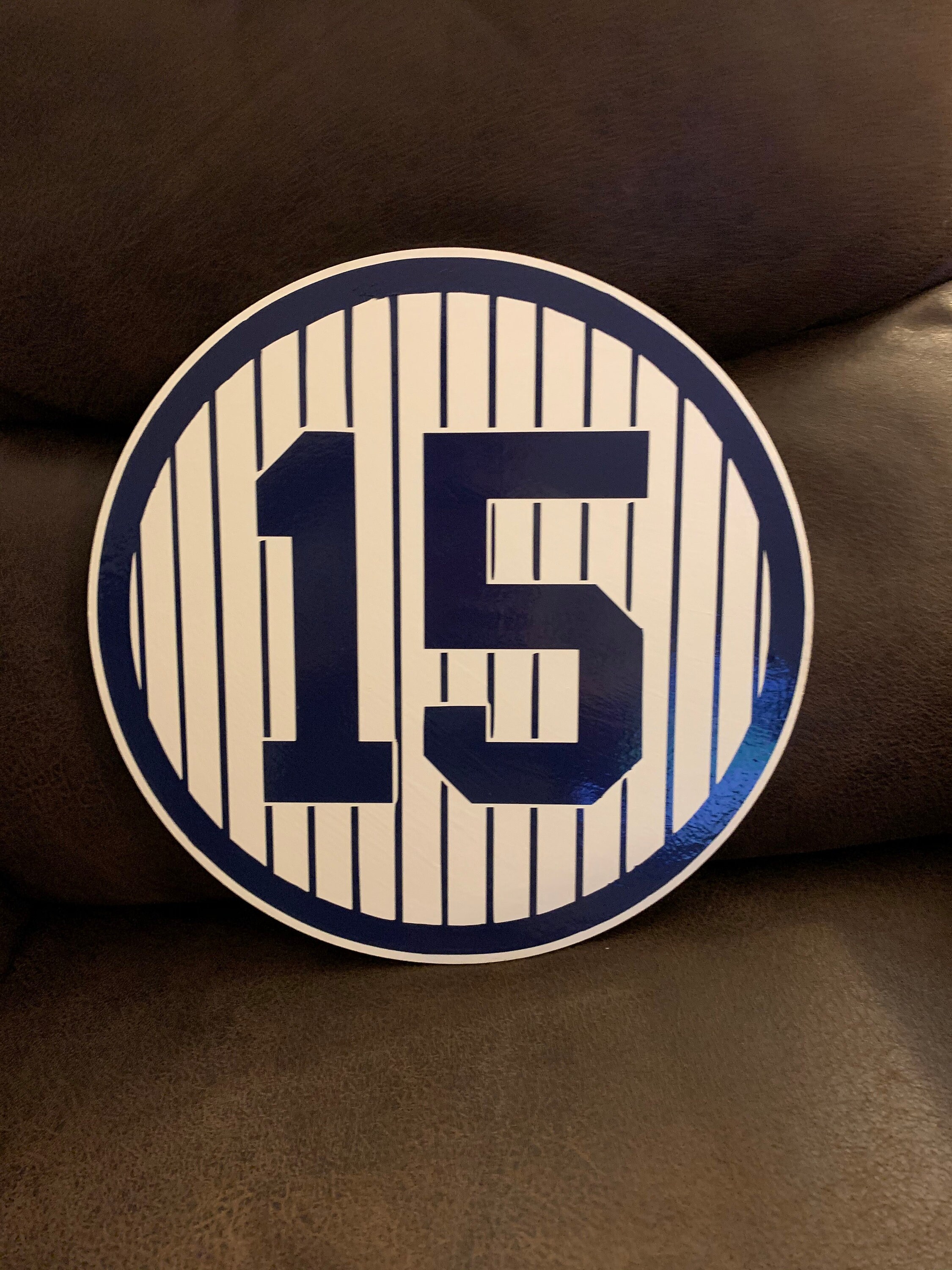 New York Yankees Retired Players Numbers Sign 12x12 Your Etsy