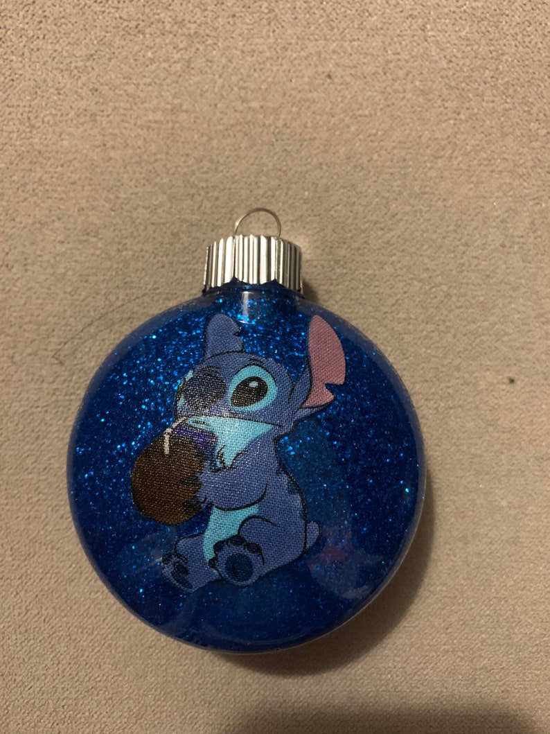 Handmade lilo & Stitch Christmas Ornament Etsy