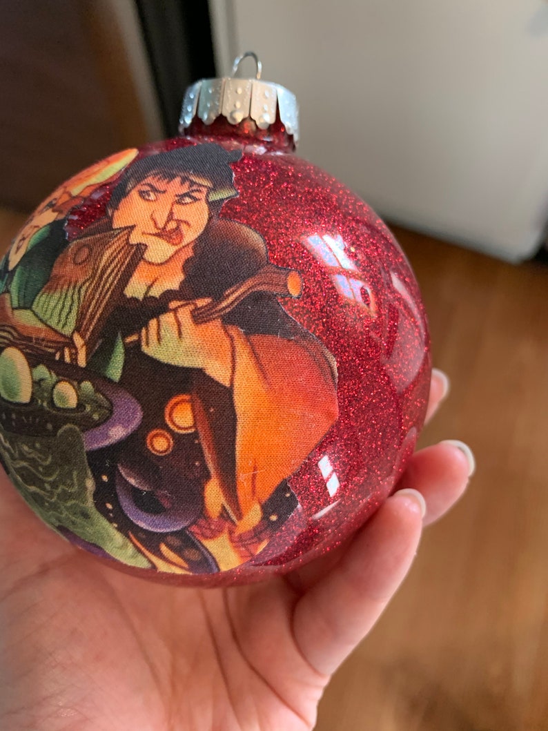Handmade Extra Large Hocus Pocus Christmas Ornament Fabric on Etsy