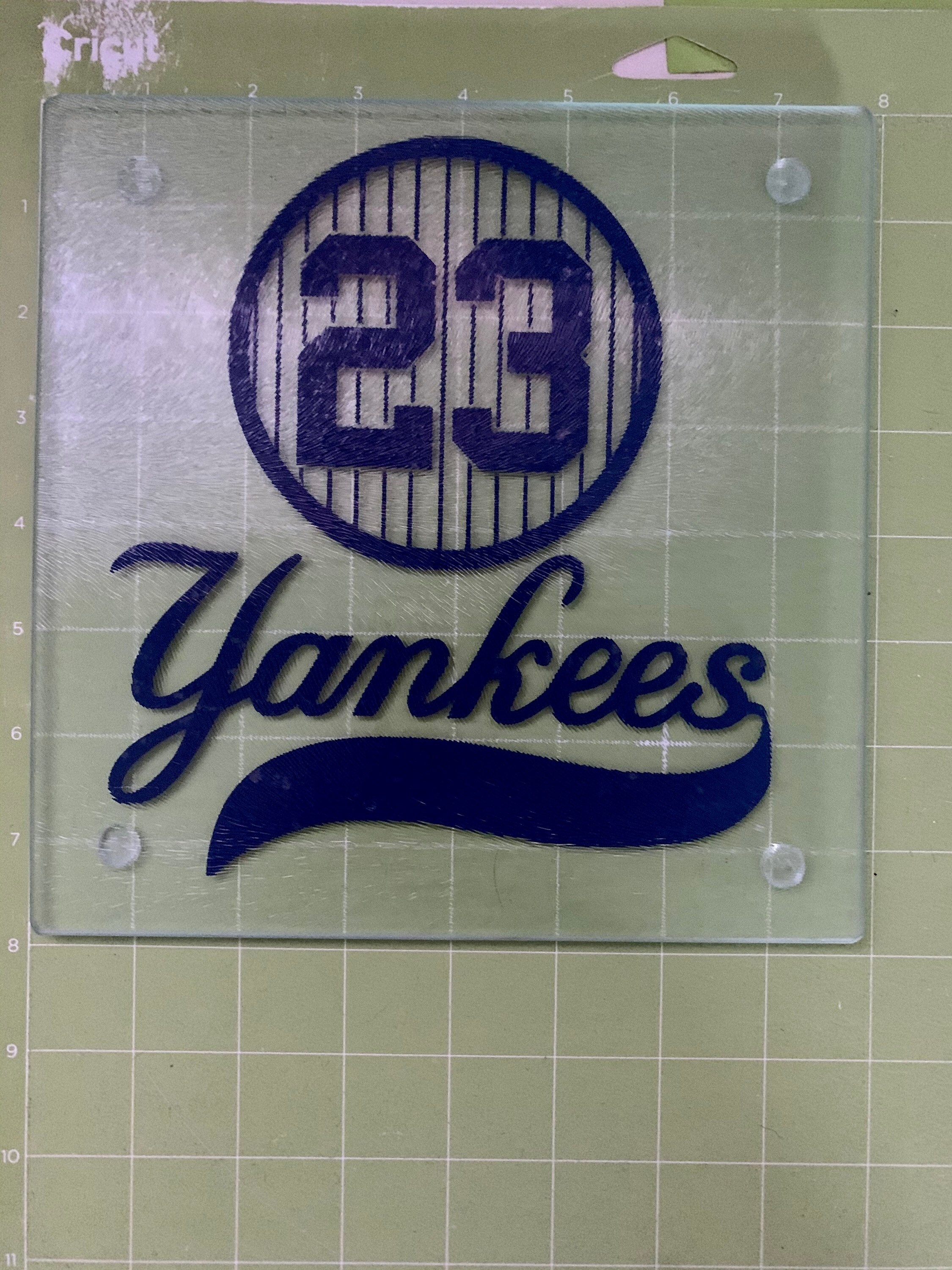 New York Yankees Retired Players Numbers Cutting Board Your Etsy