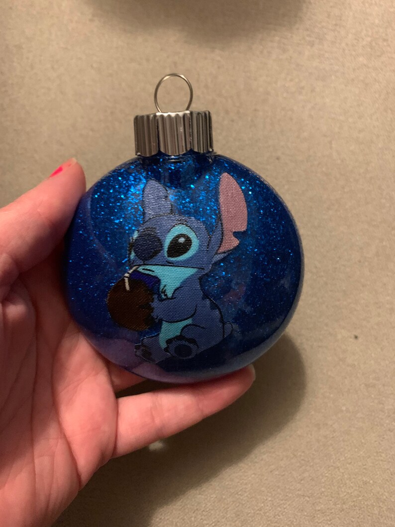 Handmade lilo & Stitch Christmas Ornament Etsy