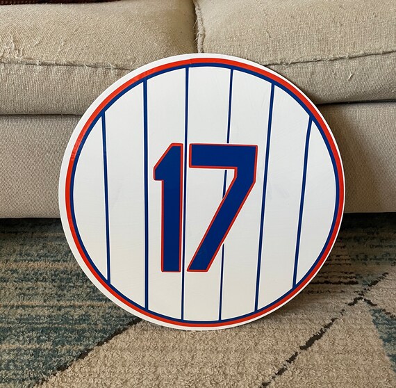 New York Mets Retired Players Numbers Sign Your Choice of Etsy