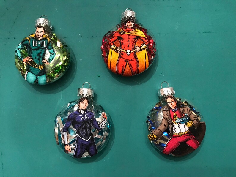 Handmade Big Bang Theory Christmas Ornaments Your Etsy