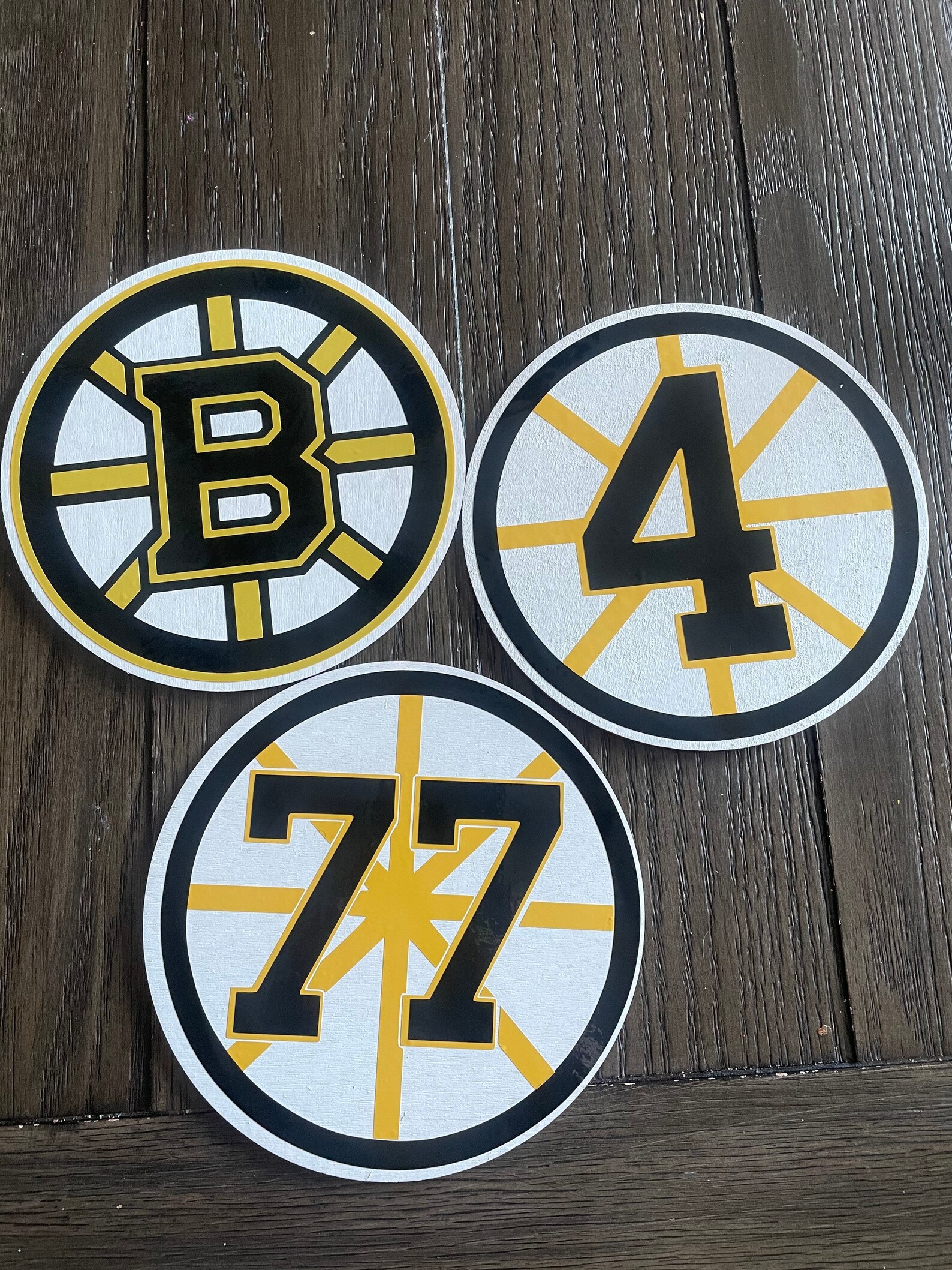 Boston Bruins Retired Players Numbers Sign Your Choice of Etsy