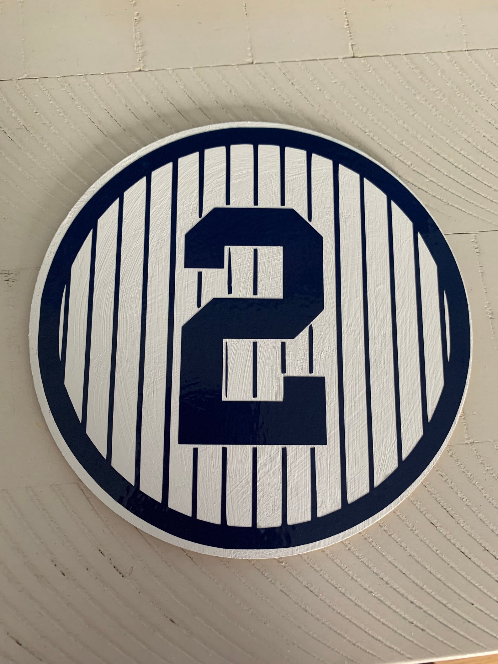 New York Yankees Retired Players Numbers Sign Your Choice of Etsy