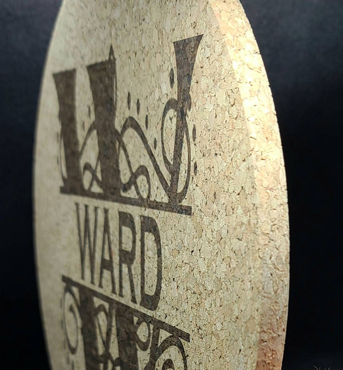 Custom Laser Engraved Cork Material Trivets/cork Hot Pads/hot Etsy
