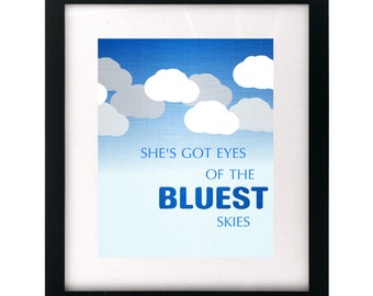 Sweet Child of Mine - Guns & Roses.  Song Lyric Art Print Wall Hanging