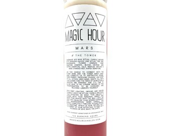 Mars / The Tower Ritual Candle - Large