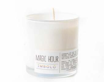 Imbolc Ritual Candle